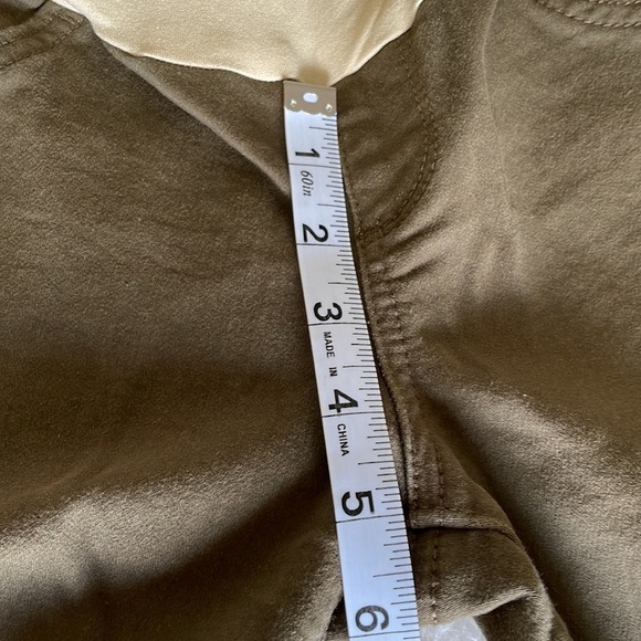 a:glow Maternity Jeggings Khaki Color Size 6 - Picture 11 of 13